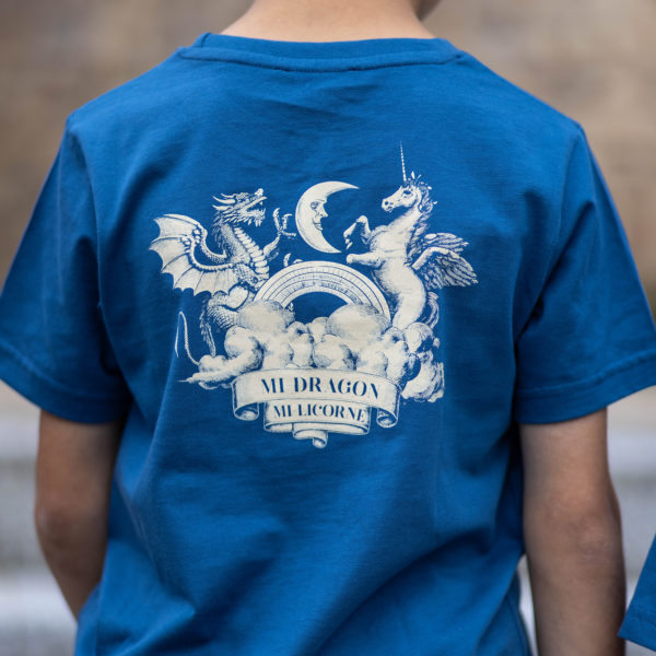 T-SHIRT ENFANT "MI DRAGON MI LICORNE" 2025